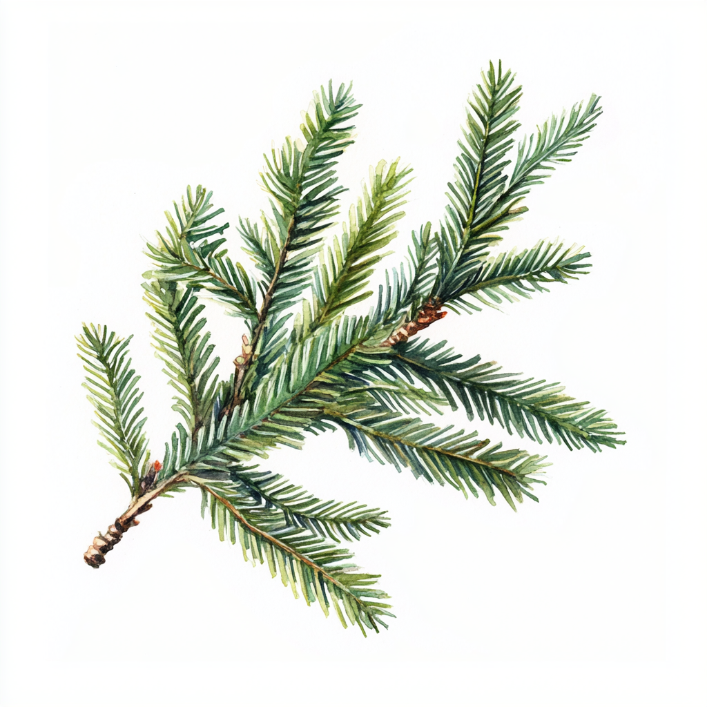 ÖH Boku - Zweig eines Nadelbaums