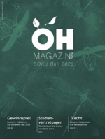 Deckblatt des ÖH Boku Magazins, BOKU Ball, Jänner 2023