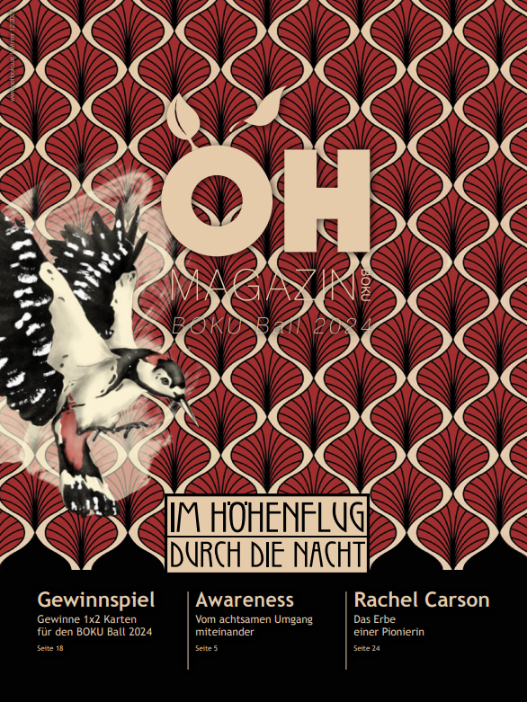 Deckblatt zum ÖH Boku Ball, Jänner 2024